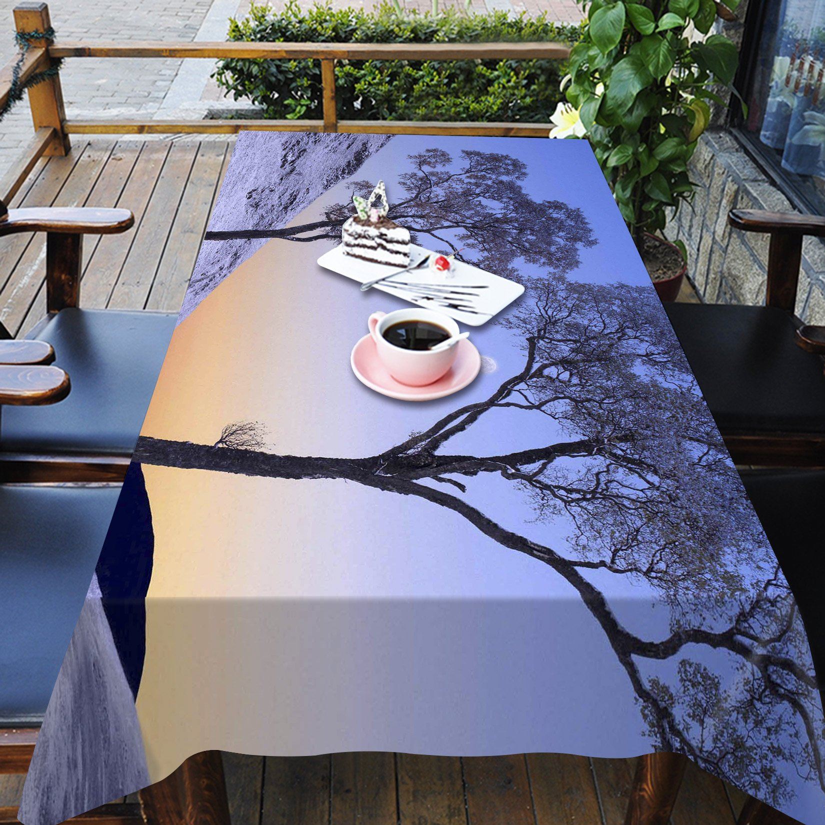 3D Icing Trees 111 Tablecloths Wallpaper AJ Wallpaper 