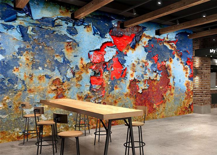 3D Graffiti Color 742 Wallpaper AJ Wallpaper 