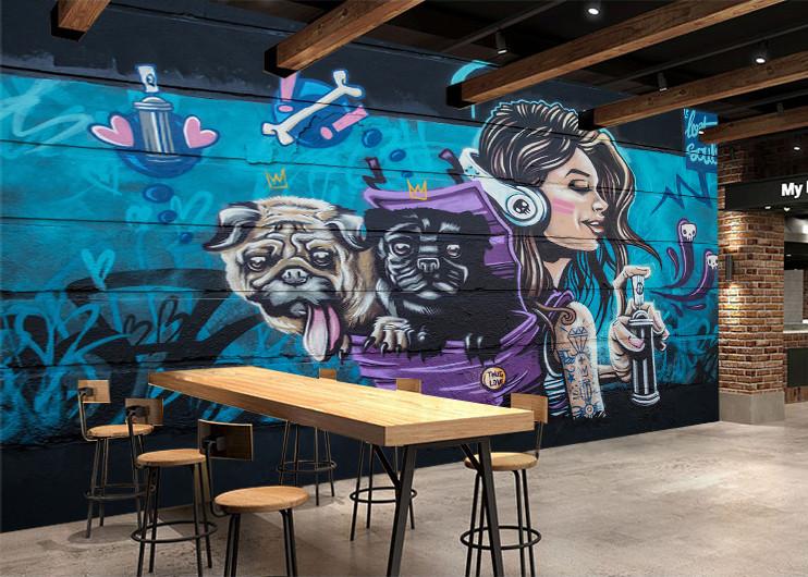 3D Painting Girl 202 Wallpaper AJ Wallpaper 