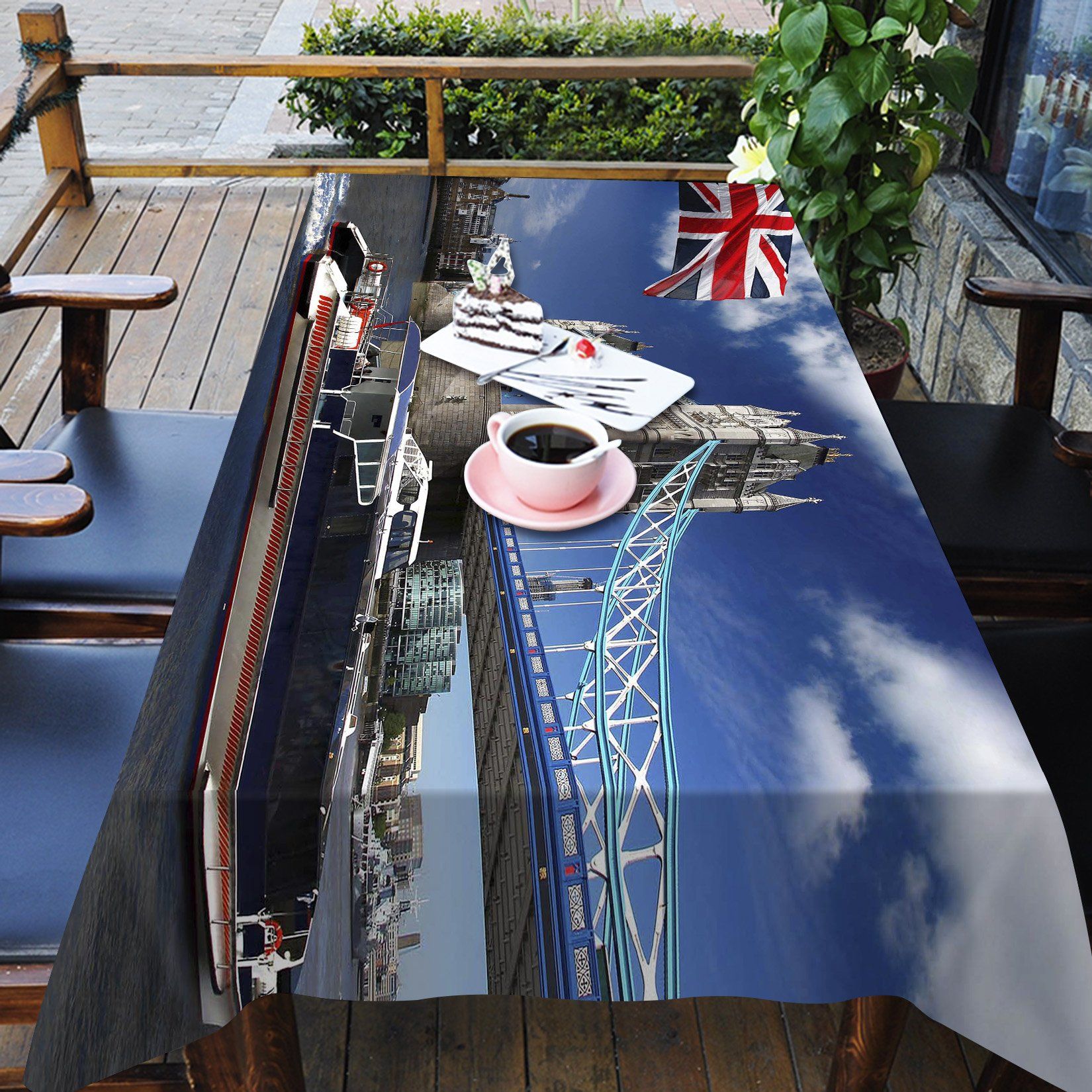 3D London Bridge Scenery 66 Tablecloths Wallpaper AJ Wallpaper 