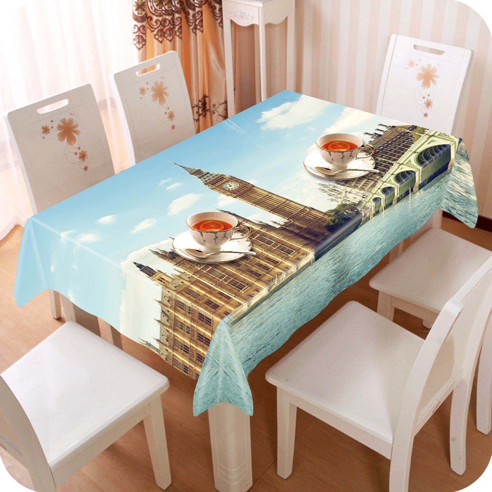 3D London Scenery 787 Tablecloths Wallpaper AJ Wallpaper 