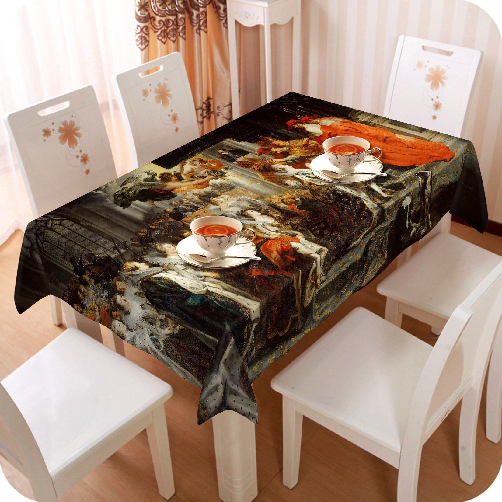 3D Ancient Party 17 Tablecloths Wallpaper AJ Wallpaper 