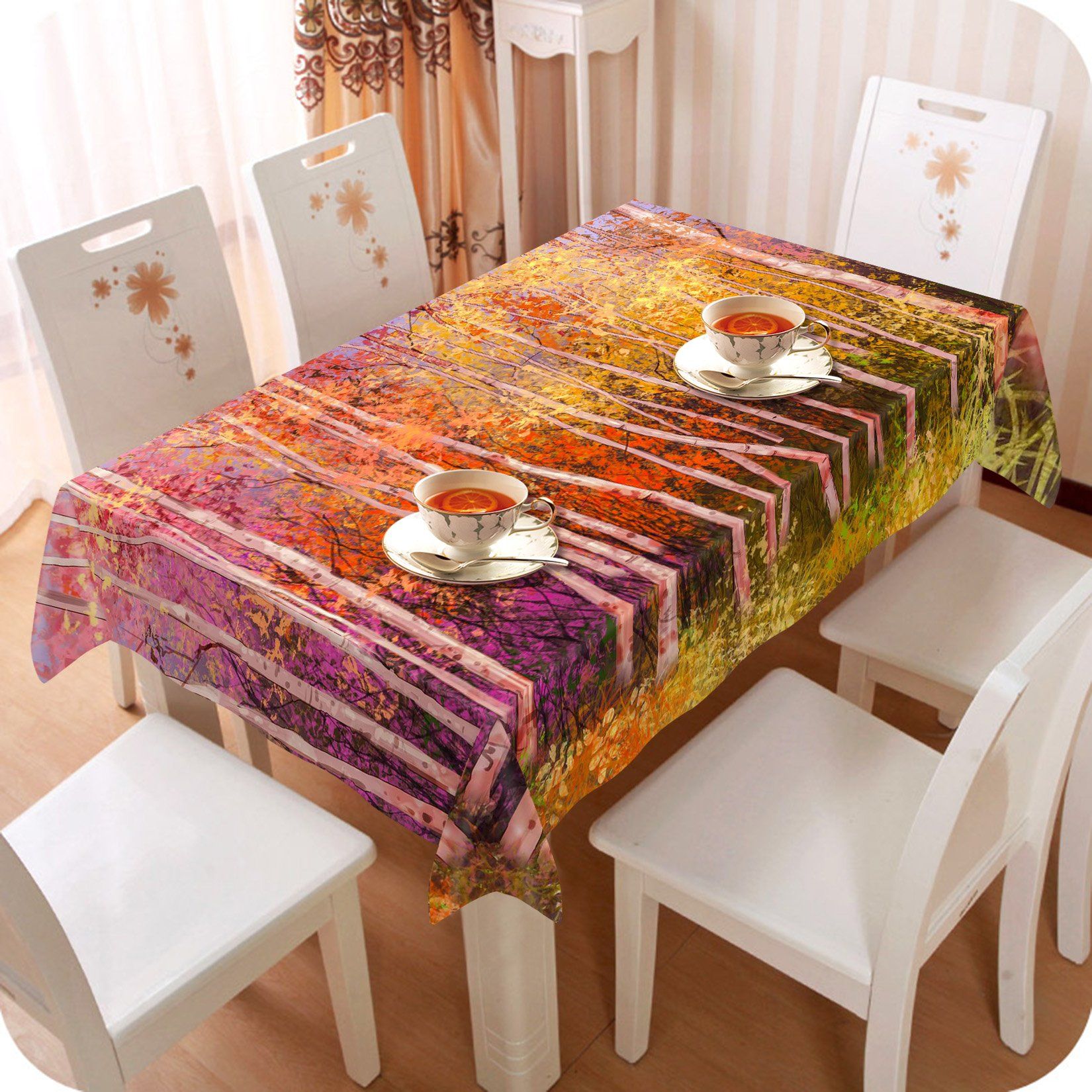 3D Fantastic Trees 537 Tablecloths Wallpaper AJ Wallpaper 