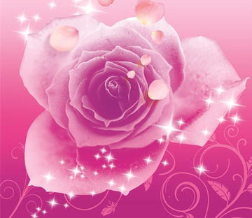 Flying Pink Petals Wallpaper AJ Wallpaper 