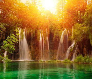 Waterfalls Lake Wallpaper AJ Wallpaper 