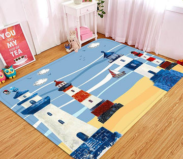 3D Lighthouses Painting 65 Non Slip Rug Mat Mat AJ Creativity Home 