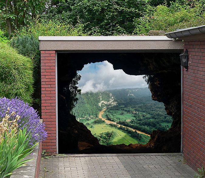 3D Cave Scenery 95 Garage Door Mural Wallpaper AJ Wallpaper 