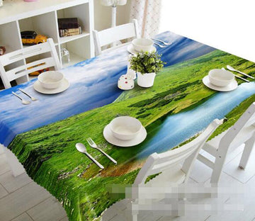 3D Mountain Lake 879 Tablecloths Wallpaper AJ Wallpaper 
