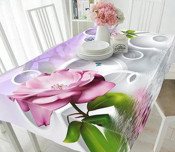 3D Flowers Butterflies Rings 292 Tablecloths Wallpaper AJ Wallpaper 