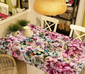 3D Bright Flowers 328 Tablecloths Wallpaper AJ Wallpaper 