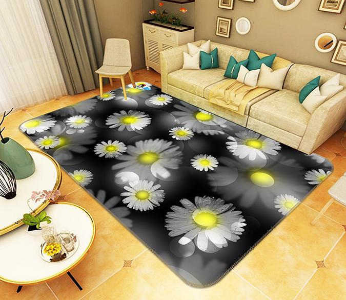 3D Pretty Flowers Pattern 164 Non Slip Rug Mat Mat AJ Creativity Home 