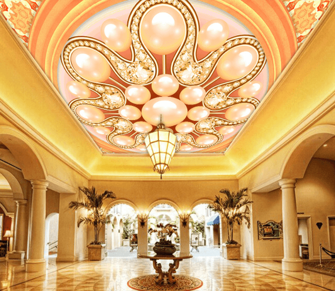 Circle Pink Pearl 105 Wallpaper AJ Wallpaper 