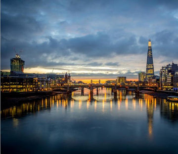 City At Dusk 3 Wallpaper AJ Wallpapers 