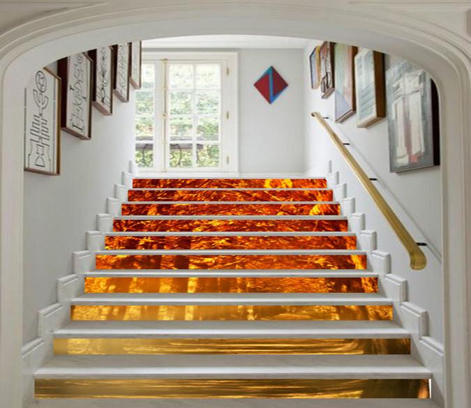3D Pretty Trees 11 Stair Risers Wallpaper AJ Wallpaper 