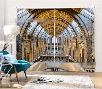 3D Grand Palace 2082 Curtains Drapes Wallpaper AJ Wallpaper 