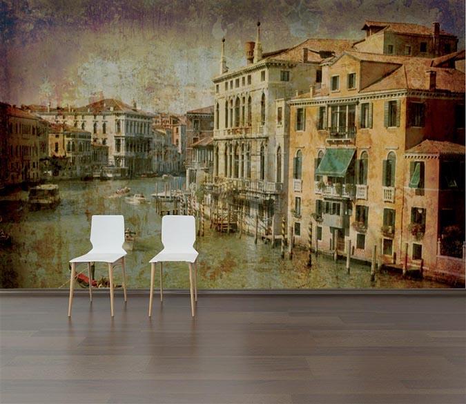 3D Rowing Cityt 674 Wallpaper AJ Wallpaper 