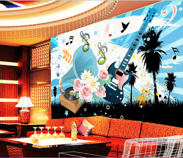 Gramophone Wallpaper AJ Wallpaper 