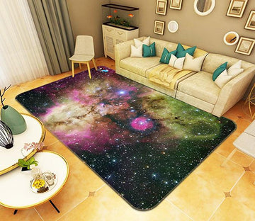 3D Starry Sky Colored Nebula 147 Non Slip Rug Mat Mat AJ Creativity Home 