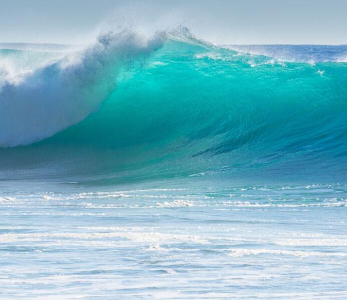 Ocean Wave Wallpaper AJ Wallpaper 