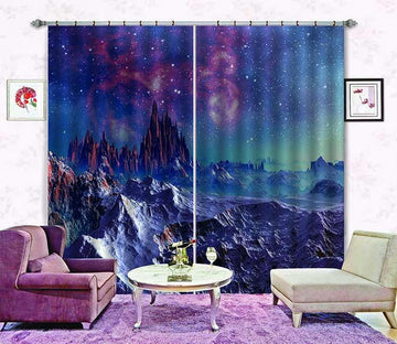 3D Exoplanet Stars Sky 579 Curtains Drapes Wallpaper AJ Wallpaper 