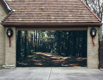 3D Dense Lush Forest 151 Garage Door Mural Wallpaper AJ Wallpaper 