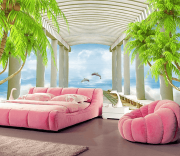 Corridor Dolphins Wallpaper AJ Wallpaper 2 