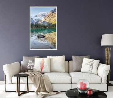 3D Clear Lake 029 Fake Framed Print Painting Wallpaper AJ Creativity Home 