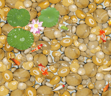 3D Pebbles Floor Mural Wallpaper AJ Wallpaper 2 