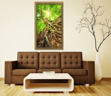 3D Trunk Land 080 Fake Framed Print Painting Wallpaper AJ Creativity Home 