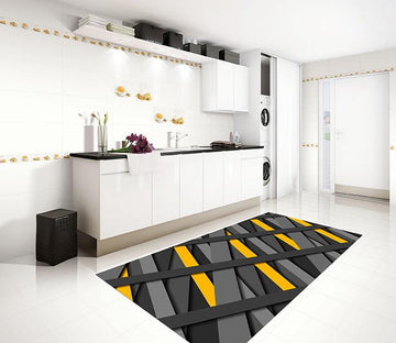 3D Overlapping Lines 549 Kitchen Mat Floor Mural Wallpaper AJ Wallpaper 