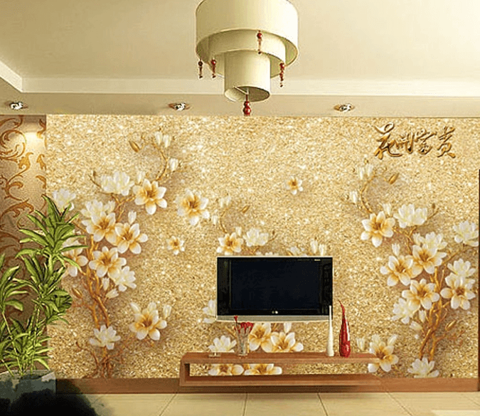 WHITE FLOWERS Remove Chinese Characters