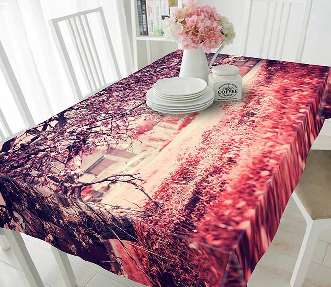 3D Flowers Tree 718 Tablecloths Wallpaper AJ Wallpaper 