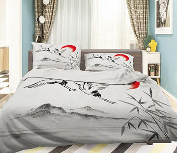 3D Flying Birds Painting 200 Bed Pillowcases Quilt Wallpaper AJ Wallpaper 