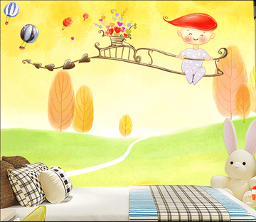 3D Sending Flowers Kid Wallpaper AJ Wallpaper 1 