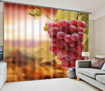 3D Grape String 870 Curtains Drapes Wallpaper AJ Wallpaper 