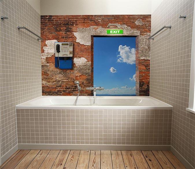 3D The Door 651 Wallpaper AJ Wallpaper 