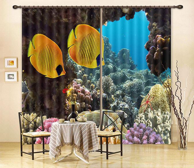 3D Magic Ocean Aisle 139 Curtains Drapes Wallpaper AJ Wallpaper 