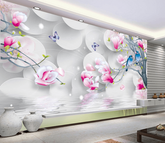 Fresh Blossoms And Animals Wallpaper AJ Wallpaper 