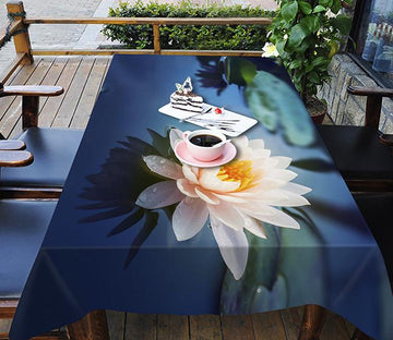 3D Pure Water Lily 667 Tablecloths Wallpaper AJ Wallpaper 