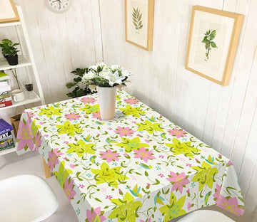 3D Flowers Birds Pattern 261 Tablecloths Wallpaper AJ Wallpaper 