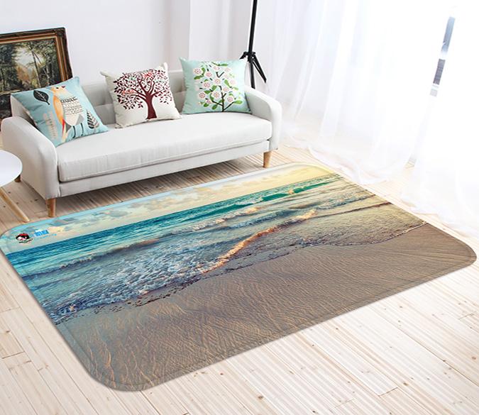 3D Calm Sea 103 Non Slip Rug Mat Mat AJ Creativity Home 