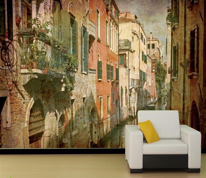 3D Door Boat 685 Wallpaper AJ Wallpaper 