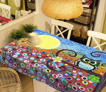 3D Owl Painting 648 Tablecloths Wallpaper AJ Wallpaper 