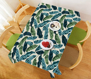 3D Leaves Pattern 320 Tablecloths Wallpaper AJ Wallpaper 