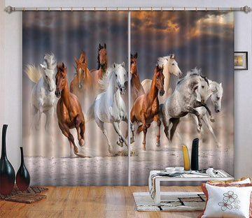 3D Pentium Horses 52 Curtains Drapes Wallpaper AJ Wallpaper 