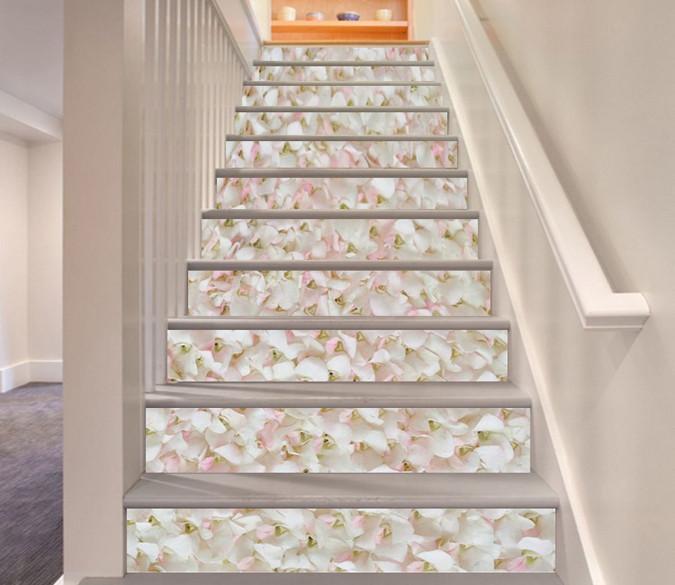 3D Fresh Dense Flowers 688 Stair Risers Wallpaper AJ Wallpaper 