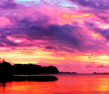 Colorful Sunset Glow Wallpaper AJ Wallpaper 