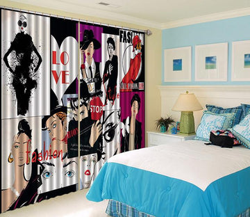 3D Fashion Poster 538 Curtains Drapes Wallpaper AJ Wallpaper 