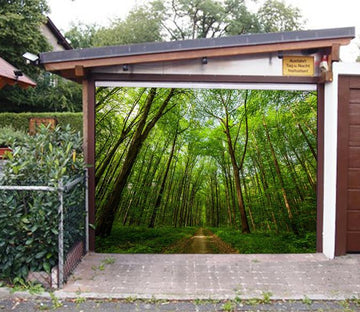 3D Green Forest 269 Garage Door Mural Wallpaper AJ Wallpaper 
