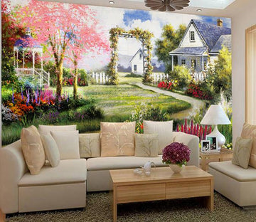 Beautiful Garden Wallpaper AJ Wallpaper 